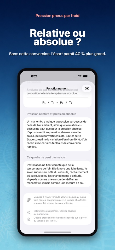 Pression pneus par froid 9