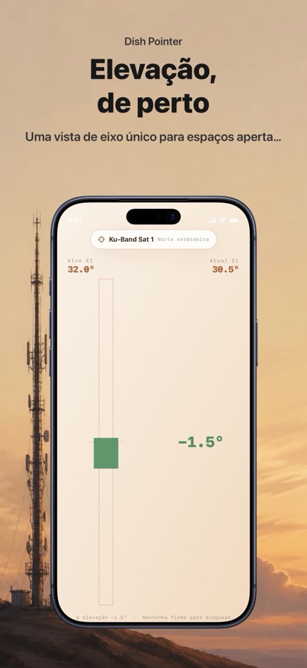 Apontar Antena: Satélite TV 3