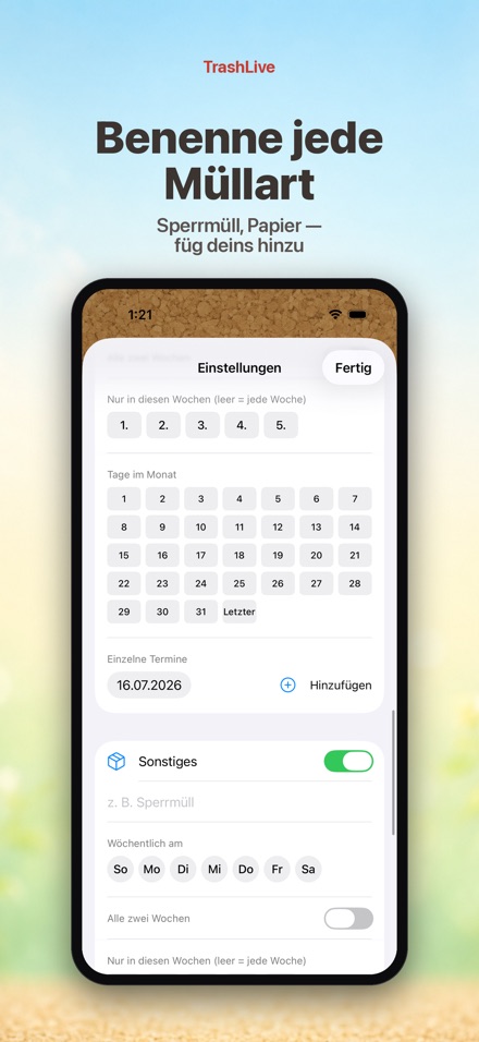TrashLive: Müllkalender App 8