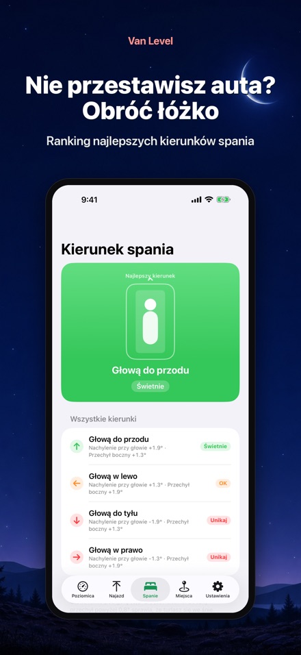 Van Level – śpij poziomo 3