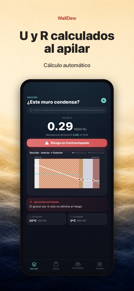 WallDew: condensación en muros 3