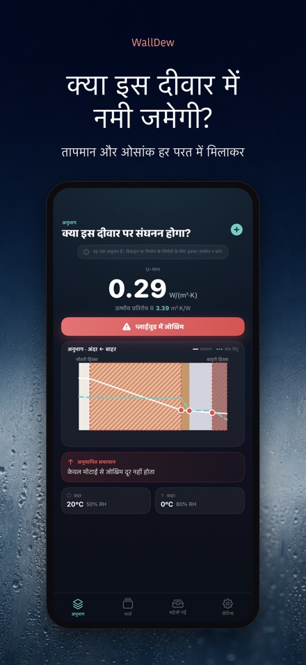 WallDew: दीवार ओस बिंदु जांच