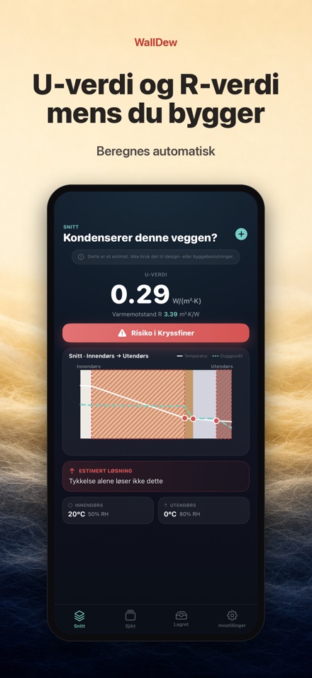 WallDew: kondens i vegg 3
