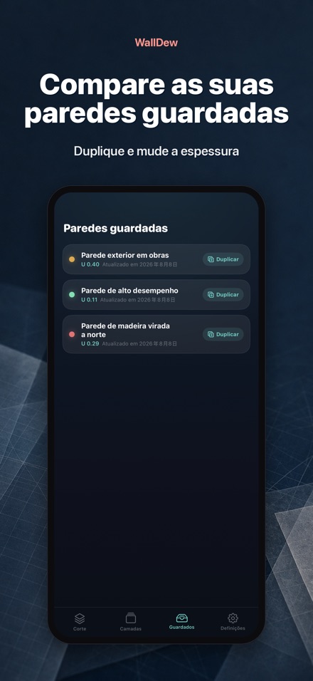 WallDew: condensação na parede 8