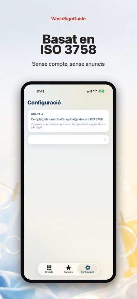 WashSignGuide: Símbols rentat 10