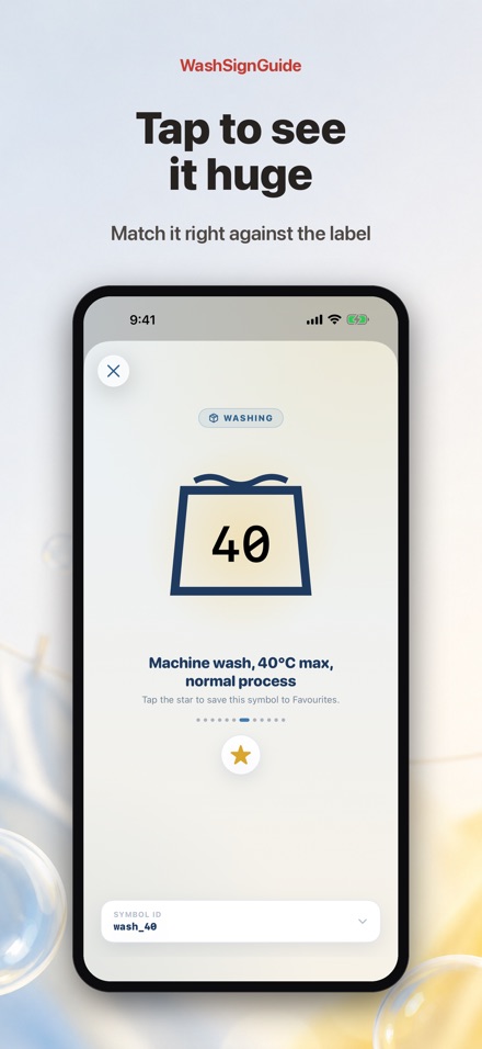 WashSignGuide: Care Symbols 2