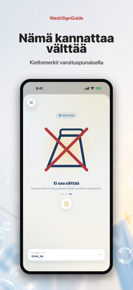 WashSignGuide: Pesumerkit 7