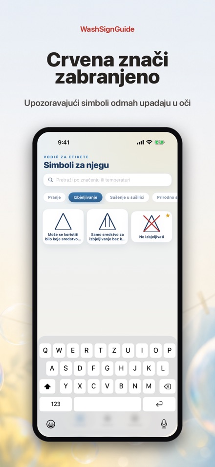WashSignGuide: Simboli pranja 4