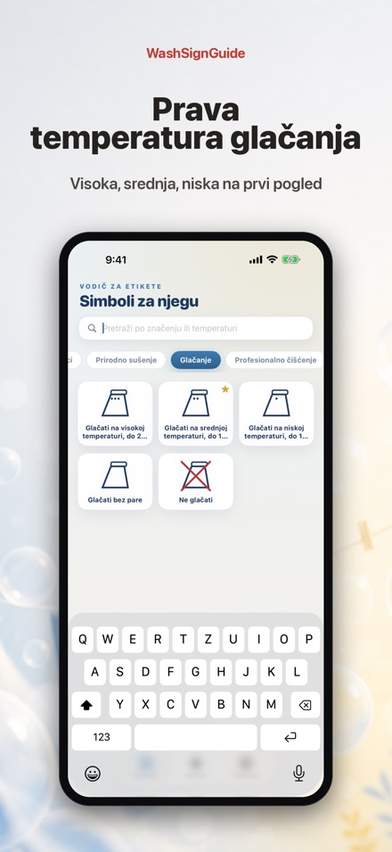 WashSignGuide: Simboli pranja 6