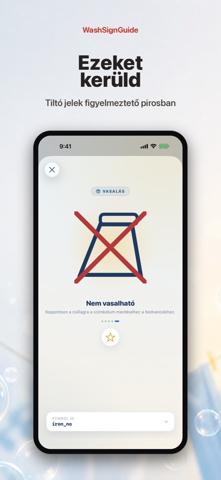 WashSignGuide: Mosási jelek 7