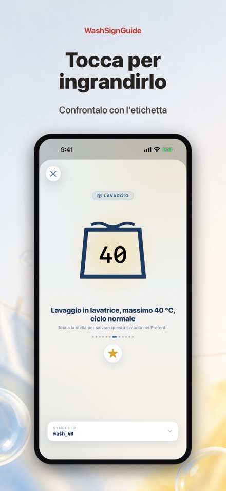 WashSignGuide: Simboli bucato 2