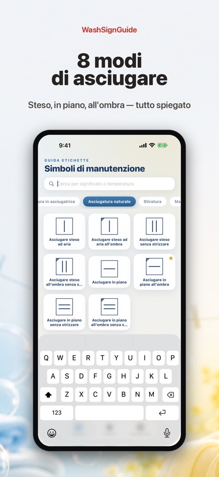 WashSignGuide: Simboli bucato 5