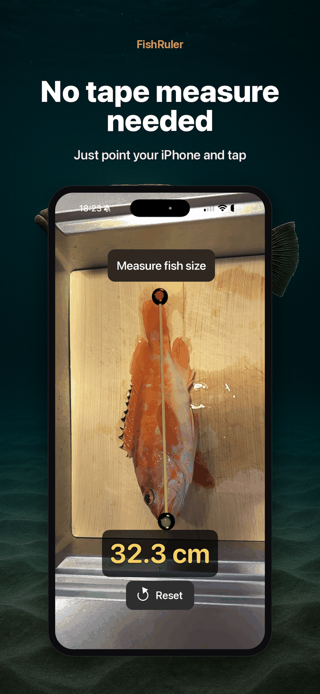 No tape measure