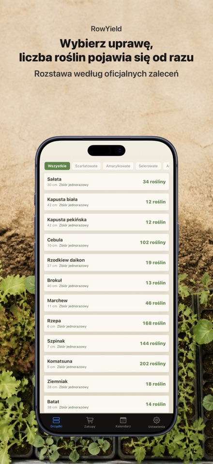 RowYield: Plan Grządki 3