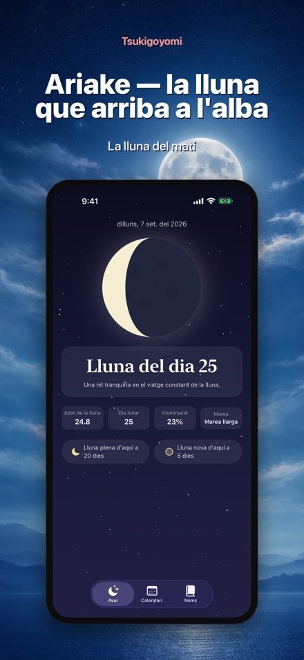 Tsukigoyomi Calendari lunar 10