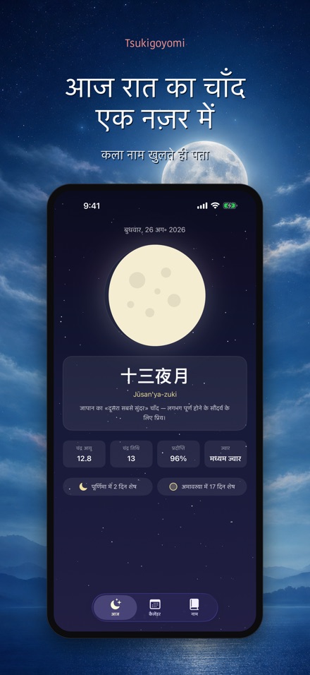 Tsukigoyomi चंद्र कैलेंडर