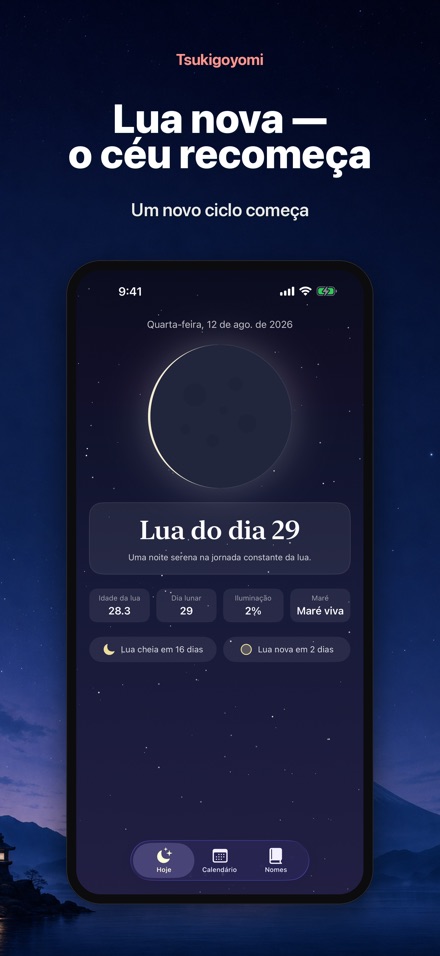 Tsukigoyomi Calendário Lunar 8
