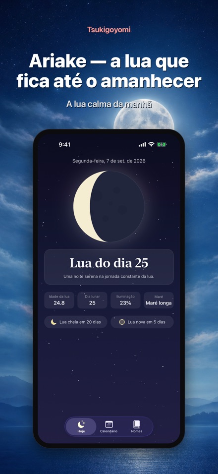 Tsukigoyomi Calendário Lunar 10
