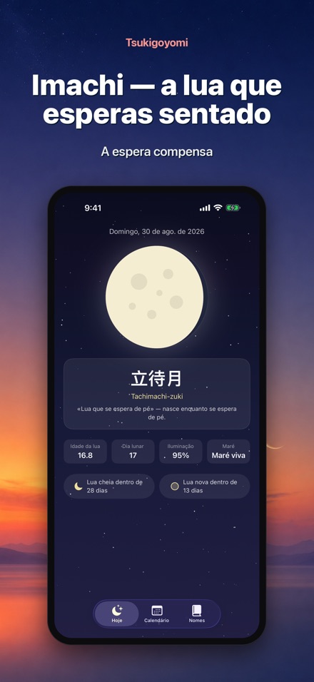 Tsukigoyomi Calendário Lunar 9